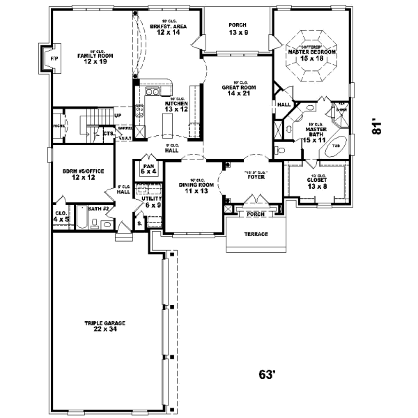 Main Floor Plan: 6-1097