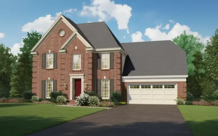 Traditional house plans 6-110 - front exterior, 1,659 sq ft, 3 bed, 2 bath house plans | Monster House Plans