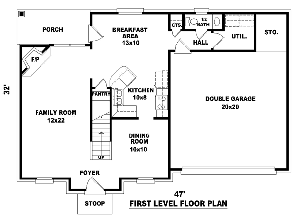 Main Floor Plan: 6-110