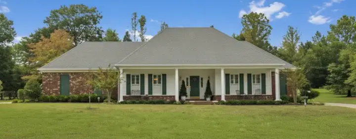 Southern house plans 6-1102 - front exterior, 2,529 sq ft, 3 bed, 2 bath house plans | Monster House Plans
