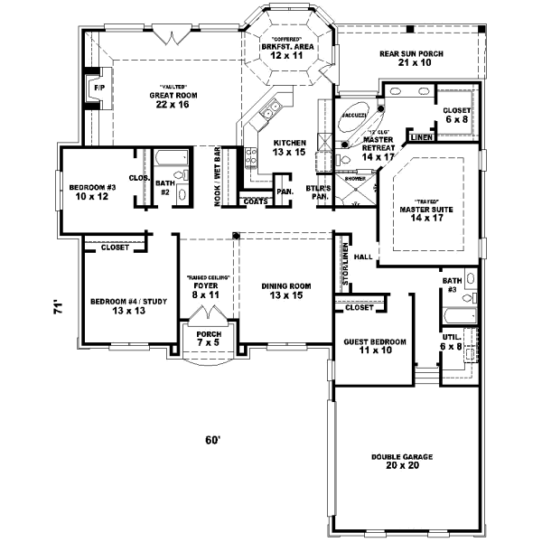 Main Floor Plan: 6-1103