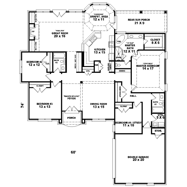 Main Floor Plan: 6-1104