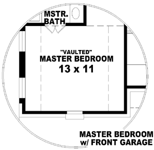 Southern Style Home Design Plan: 6-111