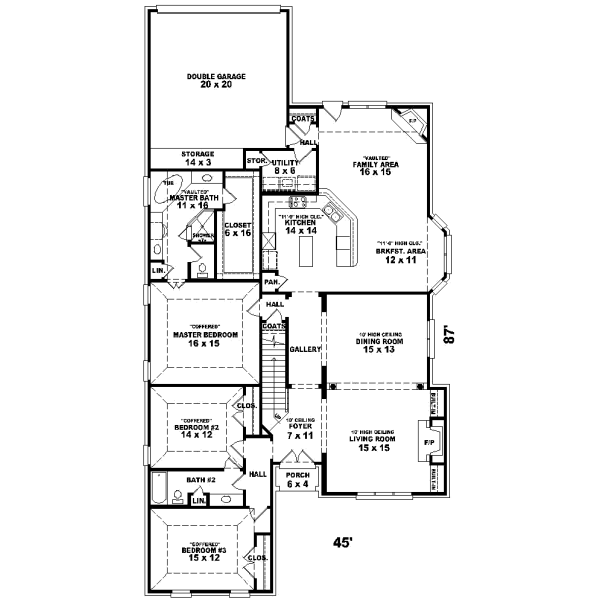 Main Floor Plan: 6-1112