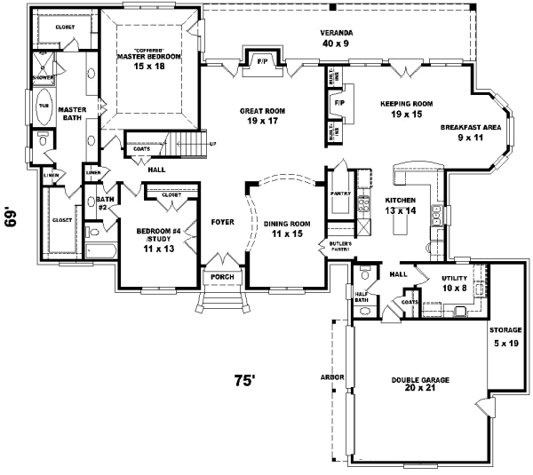 Main Floor Plan: 6-1119