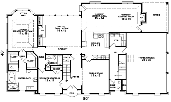 Main Floor Plan: 6-1121