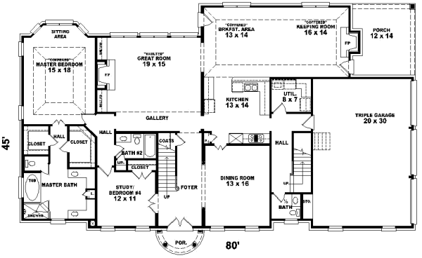 Main Floor Plan: 6-1122