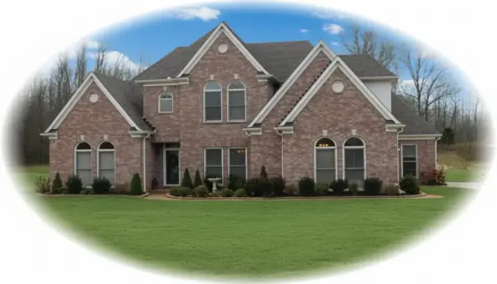 European house plans 6-1127 - front exterior, 3,622 sq ft, 4 bed, 3 bath house plans | Monster House Plans