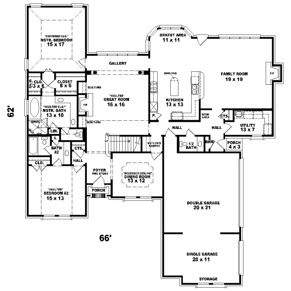 Main Floor Plan: 6-1127