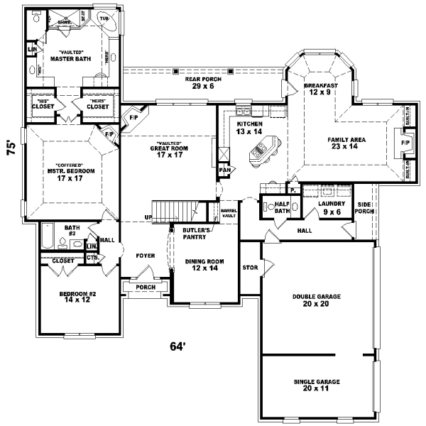 Main Floor Plan: 6-1129