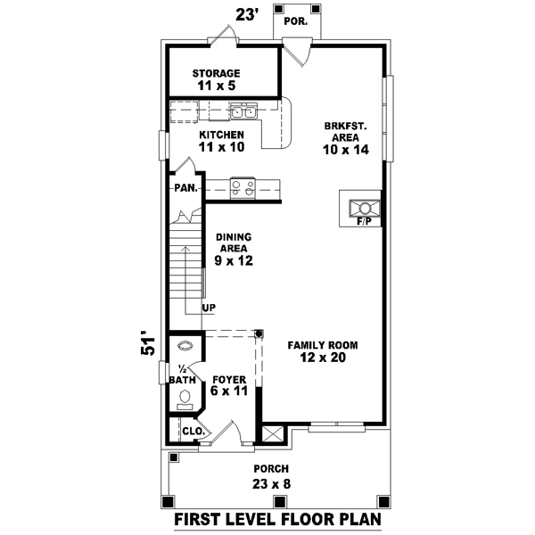 Main Floor Plan: 6-113