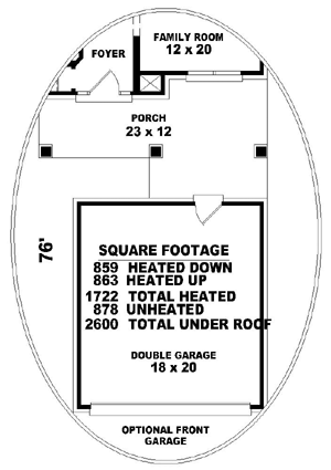 Southern Style House Plans Plan: 6-113