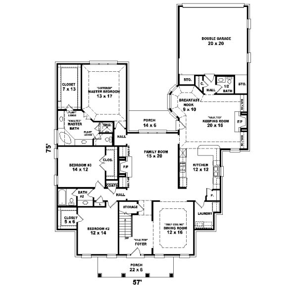 Main Floor Plan: 6-1136
