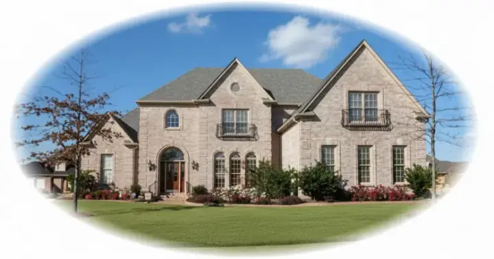 European house plans 6-1145 - front exterior, 4,319 sq ft, 4 bed, 3 bath house plans | Monster House Plans