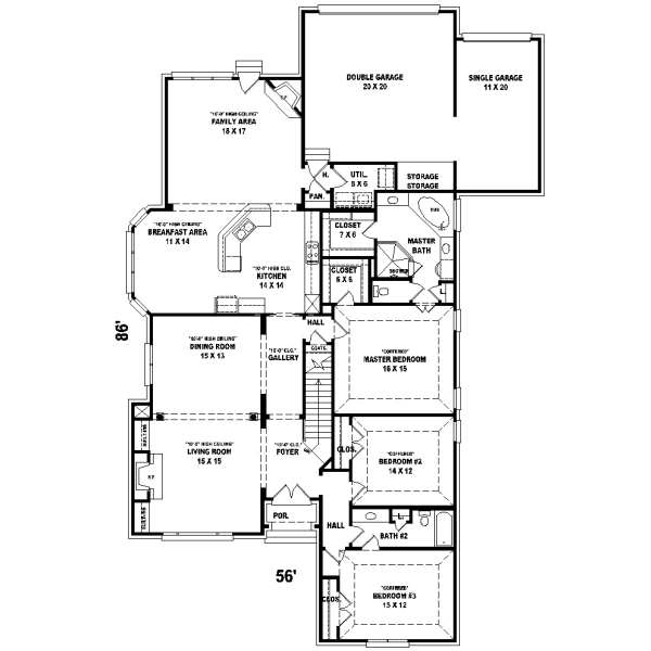 Main Floor Plan: 6-1148