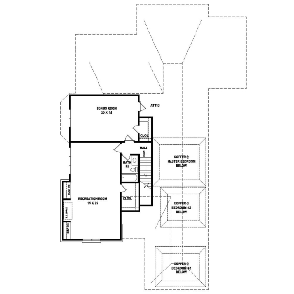 Upper/Second Floor Plan: 6-1148