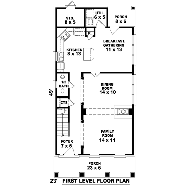 Main Floor Plan: 6-115