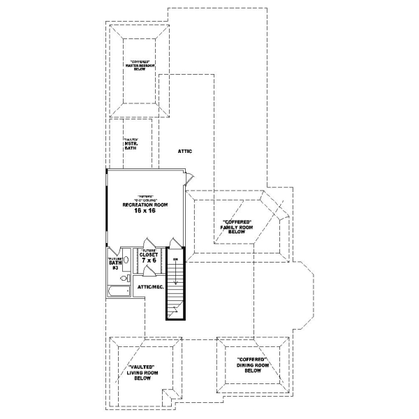 Upper/Second Floor Plan: 6-1150