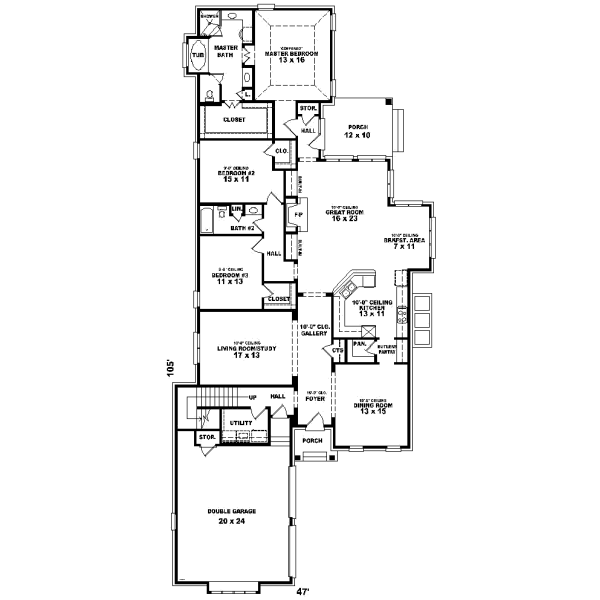 Main Floor Plan: 6-1160