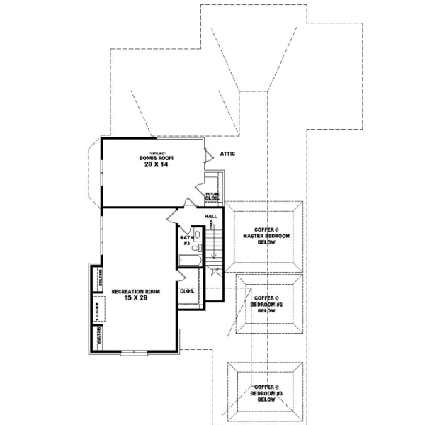 Upper/Second Floor Plan: 6-1165
