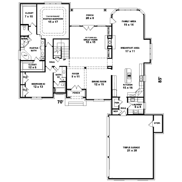Main Floor Plan: 6-1168