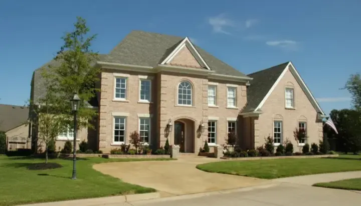 European house plans 6-1174 - front exterior, 4,228 sq ft, 4 bed, 4 bath house plans | Monster House Plans