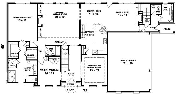 Main Floor Plan: 6-1174