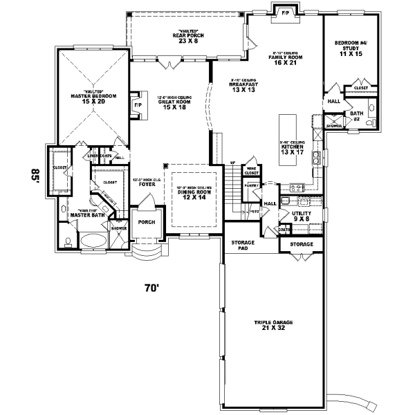Main Floor Plan: 6-1176