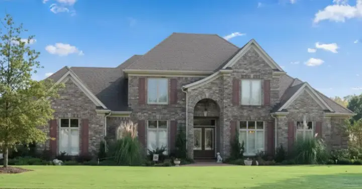 French Country house plans 6-1177 - front exterior, 4,154 sq ft, 4 bed, 3 bath house plans | Monster House Plans