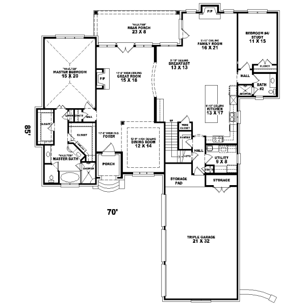 Main Floor Plan: 6-1178