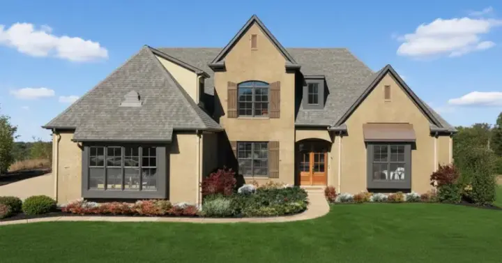 English Country house plans 6-1179 - front exterior, 4,044 sq ft, 5 bed, 4 bath house plans | Monster House Plans