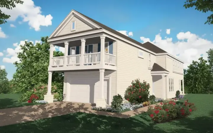 Southern house plans 6-118 - front exterior, 2,079 sq ft, 3 bed, 2 bath house plans | Monster House Plans