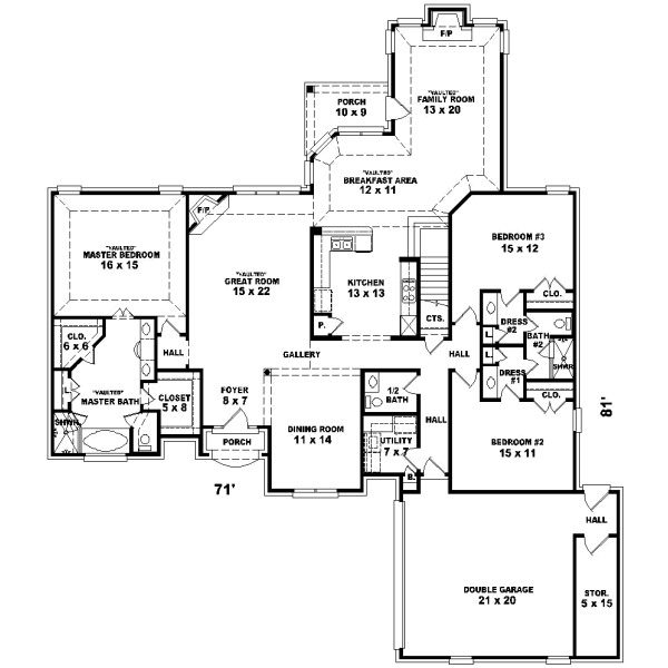 Main Floor Plan: 6-1183