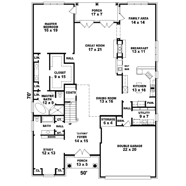 Main Floor Plan: 6-1191