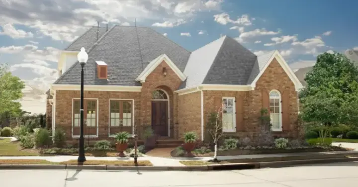 Traditional house plans 6-1195 - front exterior, 3,302 sq ft, 3 bed, 3 bath house plans | Monster House Plans