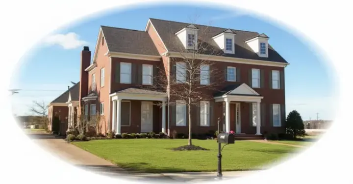 Southern Colonial house plans 6-1198 - front exterior, 3,448 sq ft, 3 bed, 3 bath house plans | Monster House Plans