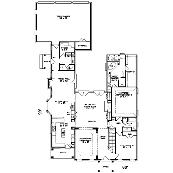 Main Floor Plan: 6-1198