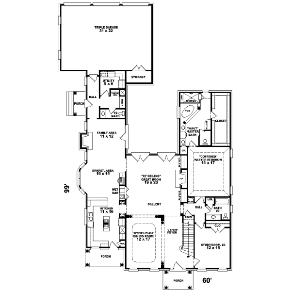 Main Floor Plan: 6-1199