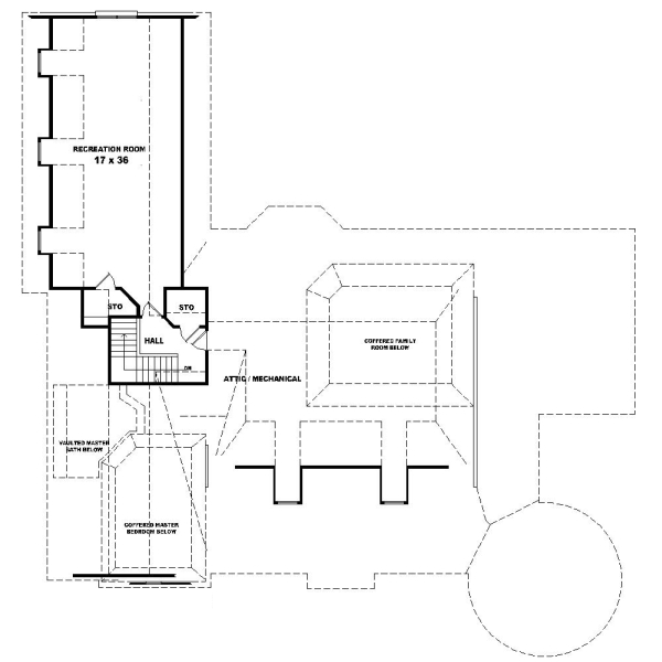 Upper/Second Floor Plan:6-1200