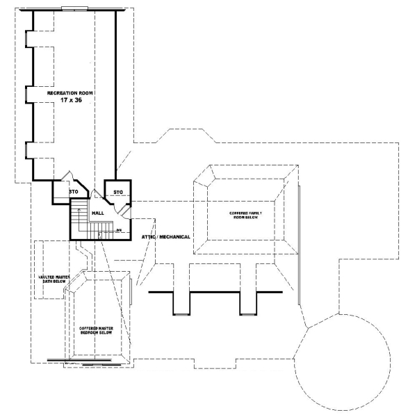 Upper/Second Floor Plan: 6-1201
