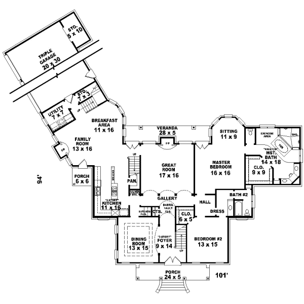 Main Floor Plan: 6-1202