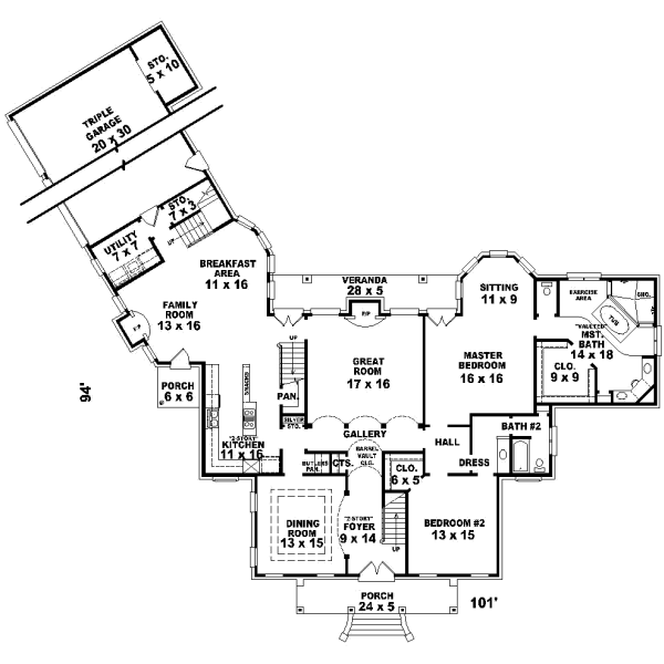 Main Floor Plan: 6-1203