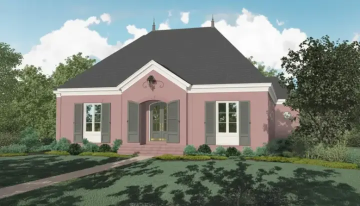 Southern house plans 6-1204 - front exterior, 3,245 sq ft, 3 bed, 3 bath house plans | Monster House Plans