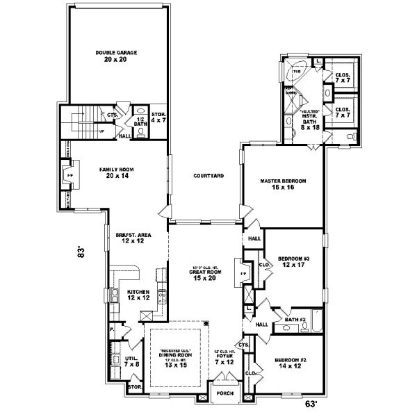 Main Floor Plan: 6-1204