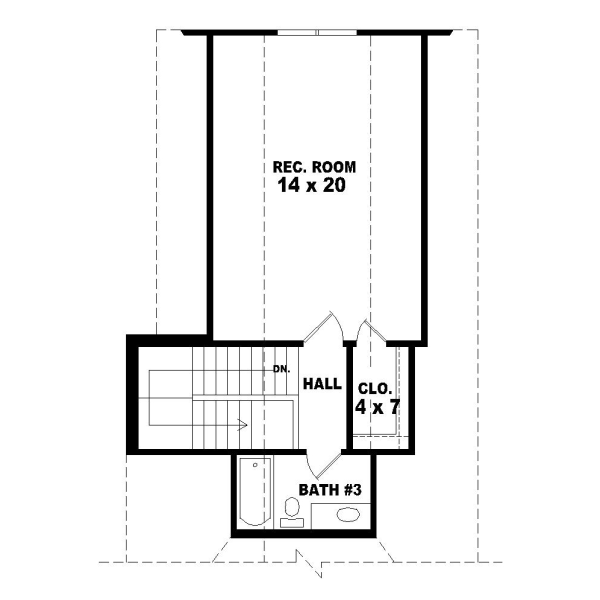 Upper/Second Floor Plan: 6-1204