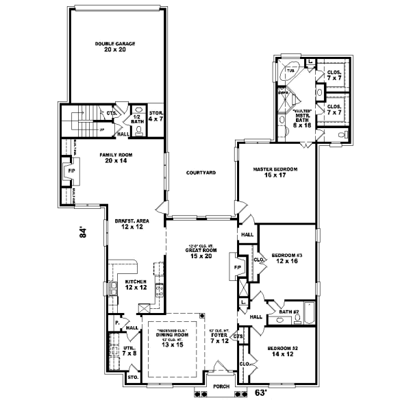 Main Floor Plan: 6-1205
