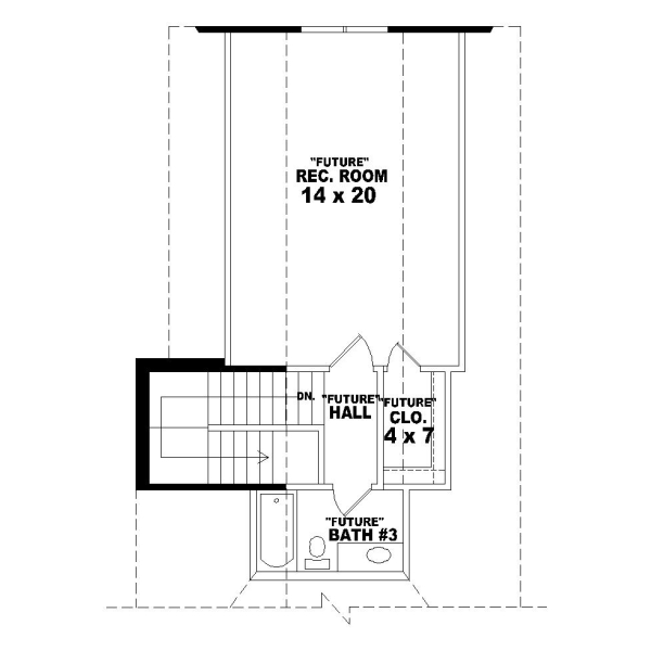 Upper/Second Floor Plan: 6-1206