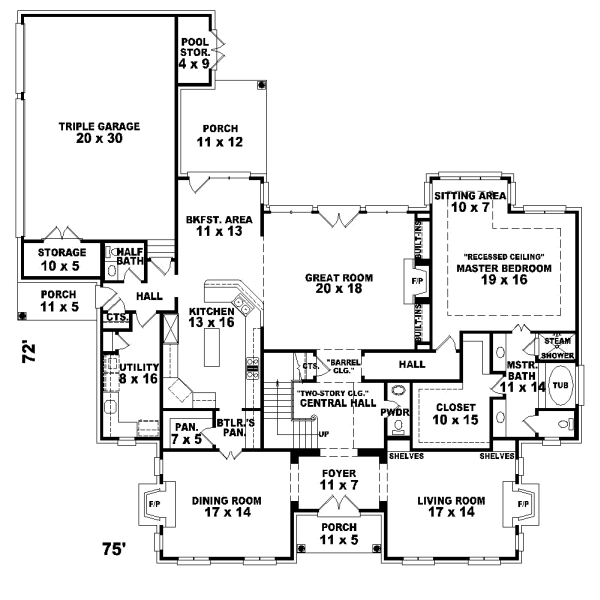 Main Floor Plan: 6-1210
