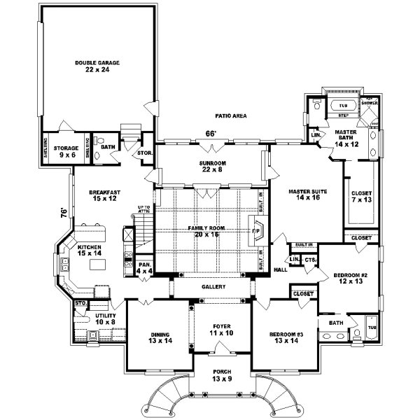 Main Floor Plan: 6-1212