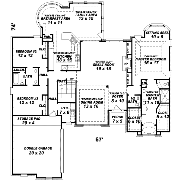 Main Floor Plan: 6-1215